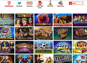 The Game selection of 14 Red Casino